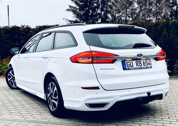 Ford Mondeo cena 72900 przebieg: 169823, rok produkcji 2019 z Rajgród małe 781